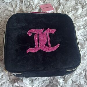 NWT Juicy Couture Makeup Cosmetic Case Bag